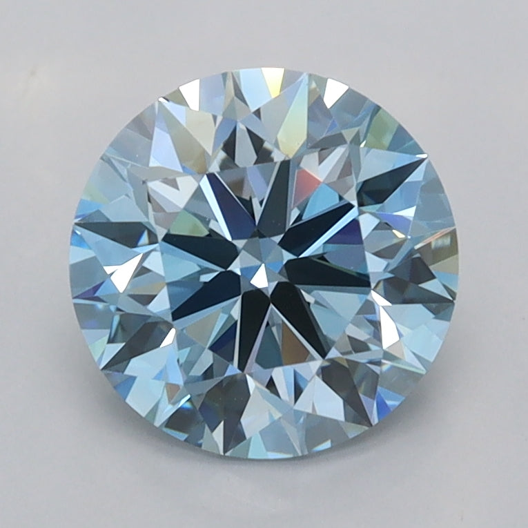1.70 Carat Round Shaped, Ideal Cut, VVS2 Clarity, IGI Certified Lab Grown Diamond