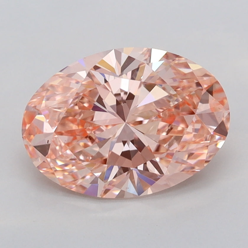 1.73 Carat Oval Shaped, Ideal Cut, VS1 Clarity, IGI Certified Lab Grown Diamond