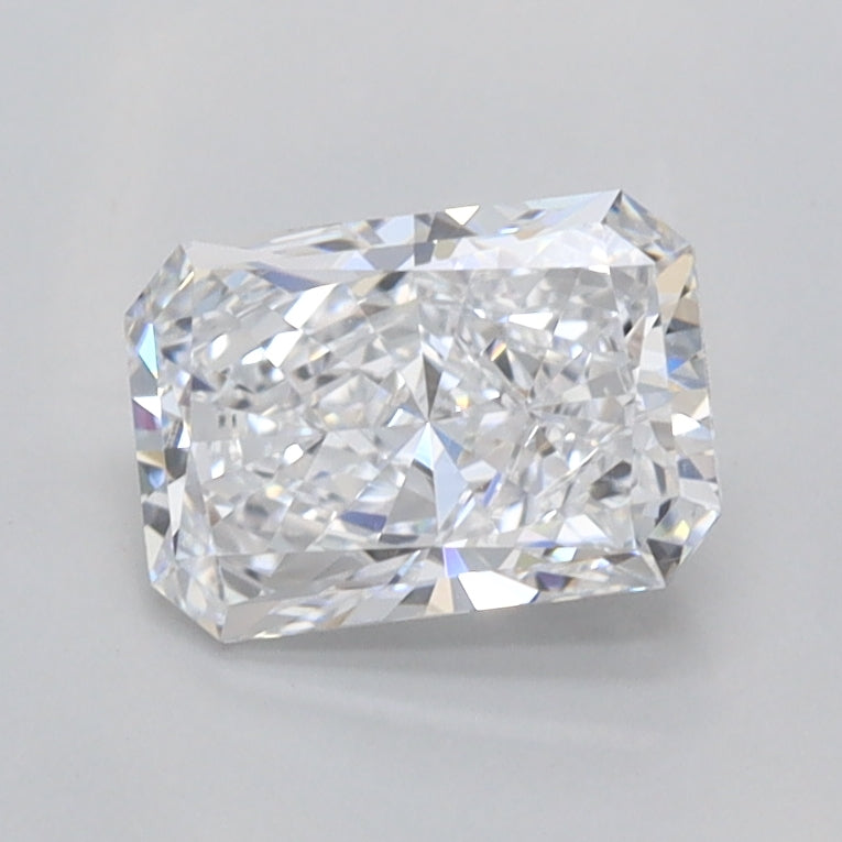 1.01 Carat Radiant Shaped, Excellent Cut, D Color, VVS1 Clarity, IGI Certified Lab Grown Diamond