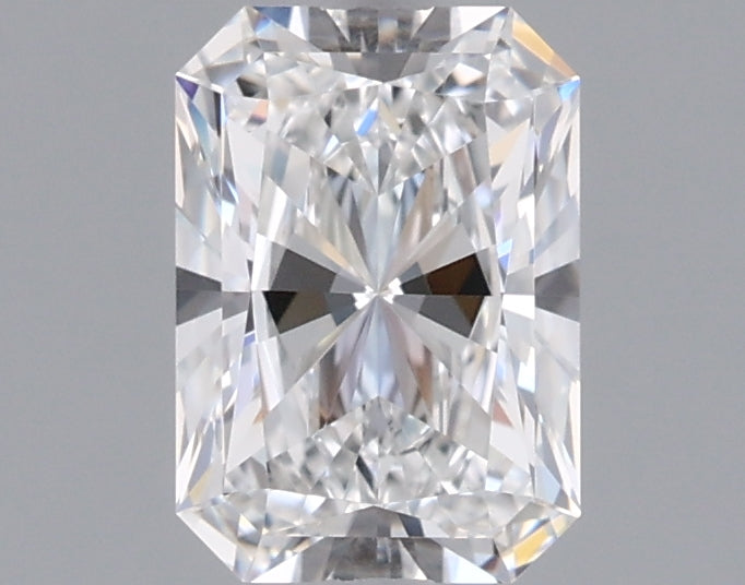 1.04 Carat Radiant Shaped, Ideal Cut, D Color, VVS2 Clarity, IGI Certified Lab Grown Diamond