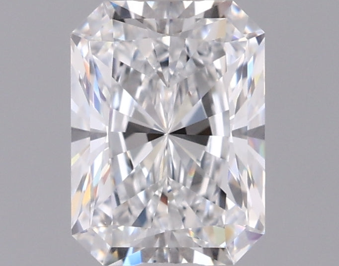 1.06 Carat Radiant Shaped, Ideal Cut, D Color, VVS2 Clarity, IGI Certified Lab Grown Diamond