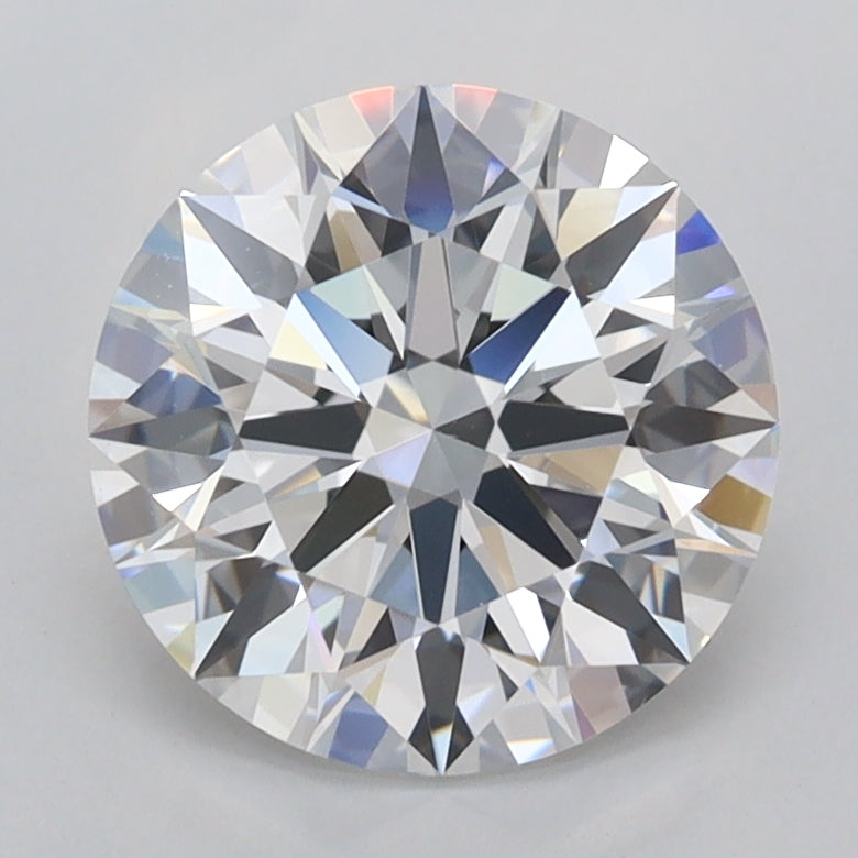 2.23 Carat Round Shaped, Ideal Cut, D Color, VVS2 Clarity, IGI Certified Lab Grown Diamond