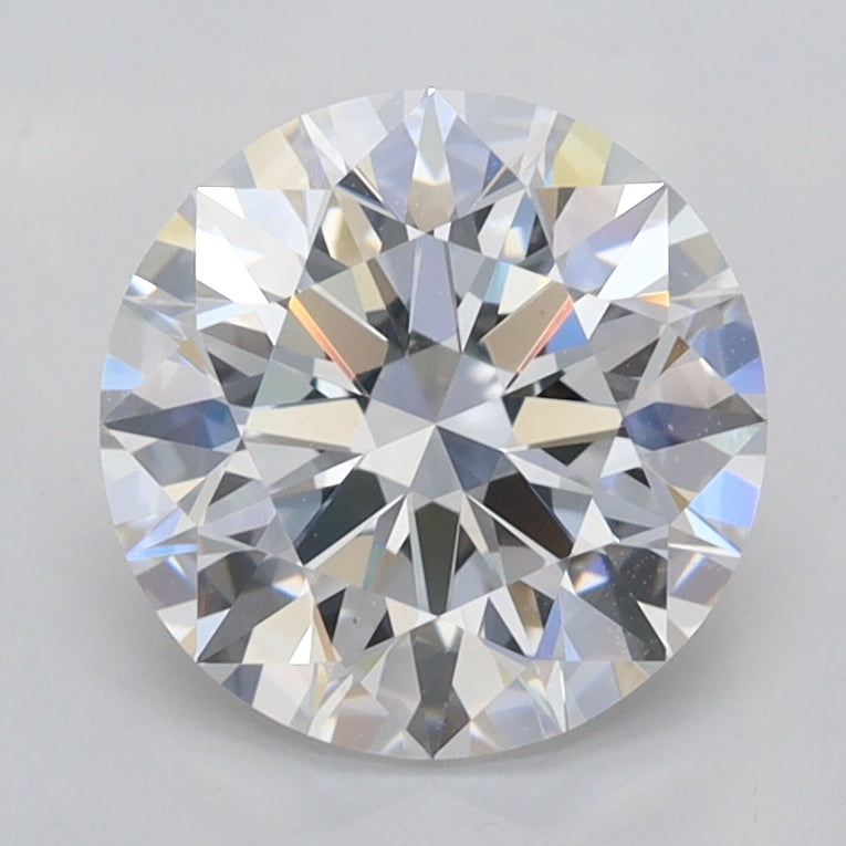2.04 Carat Round Shaped, Ideal Cut, D Color, VVS2 Clarity, IGI Certified Lab Grown Diamond
