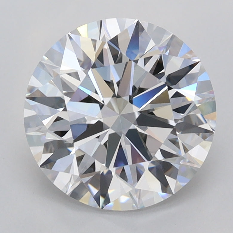 2.51 Carat Round Shaped, Excellent Cut, D Color, VVS1 Clarity, IGI Certified Lab Grown Diamond