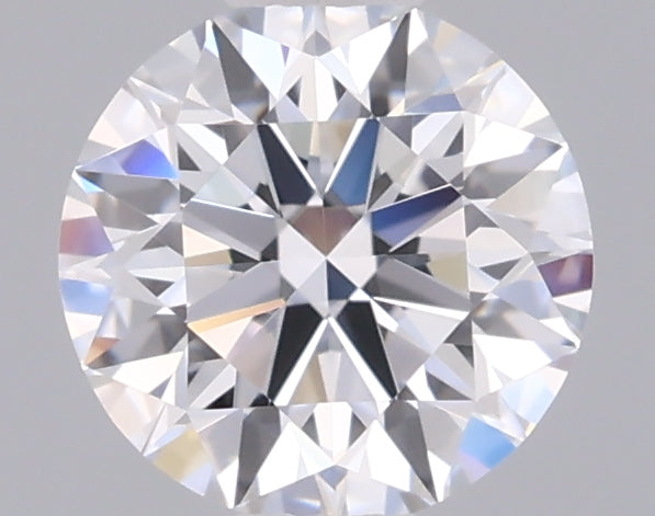 0.58 Carat Round Shaped, Ideal Cut, D Color, VVS2 Clarity, IGI Certified Lab Grown Diamond