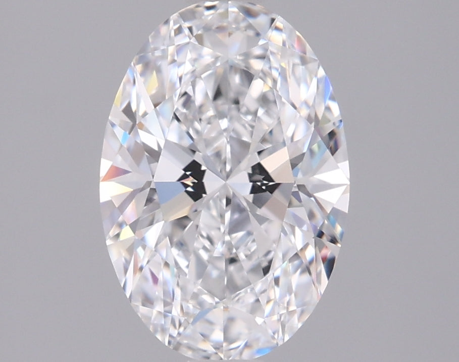 1.64 Carat Oval Shaped, Excellent Cut, D Color, FL Clarity, IGI Certified Lab Grown Diamond