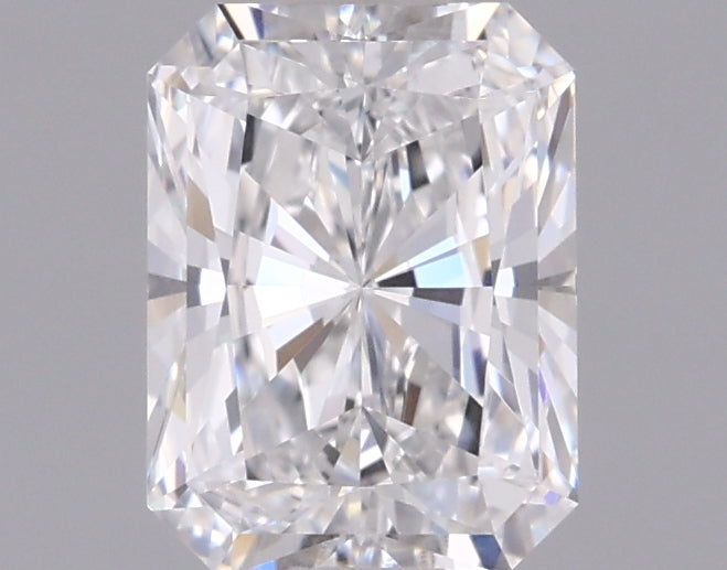 1.05 Carat Radiant Shaped, Ideal Cut, D Color, VVS2 Clarity, IGI Certified Lab Grown Diamond