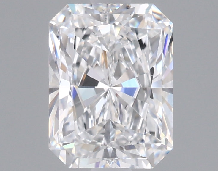 1.51 Carat Radiant Shaped, Ideal Cut, E Color, VVS1 Clarity, IGI Certified Lab Grown Diamond