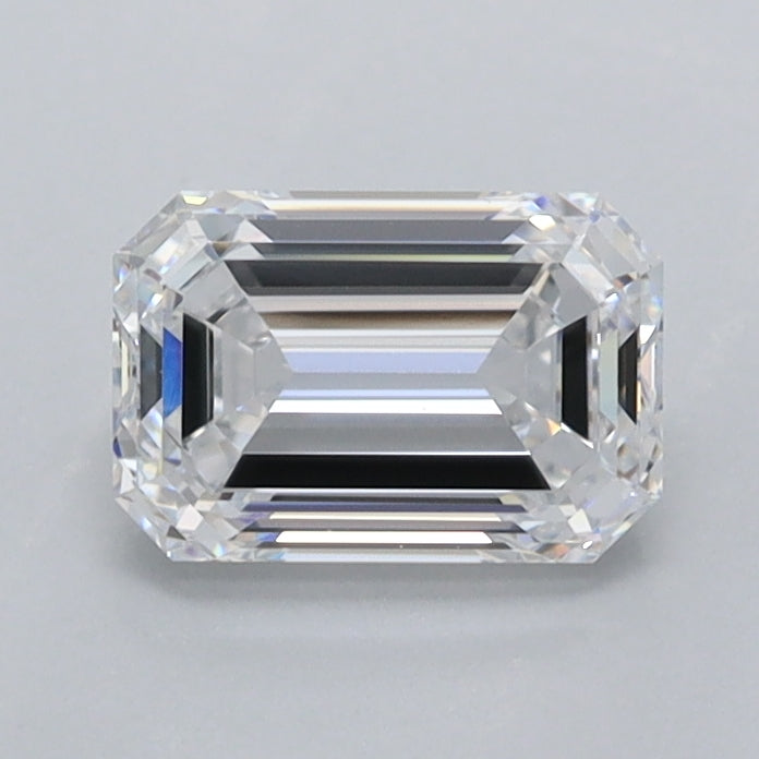 1.01 Carat Emerald Shaped, Ideal Cut, D Color, FL Clarity, IGI Certified Lab Grown Diamond