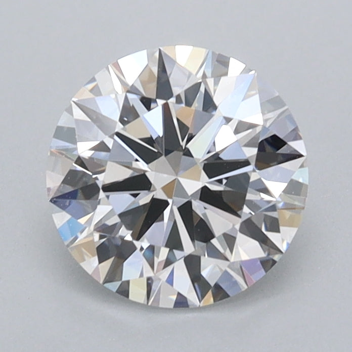 1.26 Carat Round Shaped, Ideal Cut, D Color, VVS1 Clarity, IGI Certified Lab Grown Diamond