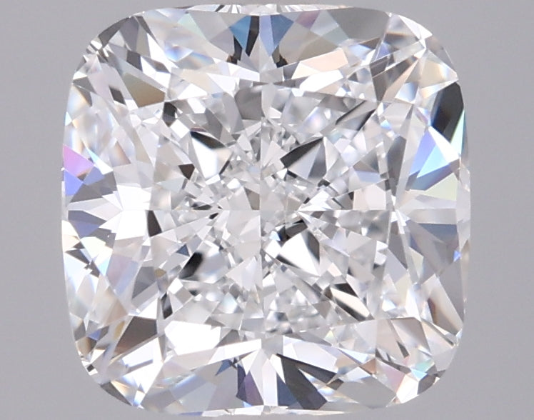 3.00 Carat Cushion Shaped, Ideal Cut, D Color, VVS1 Clarity, IGI Certified Lab Grown Diamond