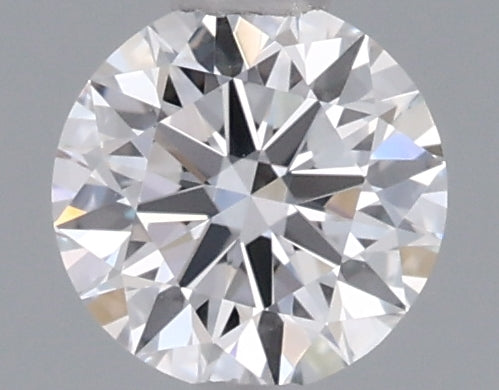 0.41 Carat Round Shaped, Ideal Cut, D Color, VS1 Clarity, IGI Certified Lab Grown Diamond