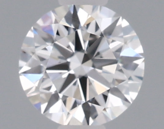 0.55 Carat Round Shaped, Ideal Cut, E Color, VVS2 Clarity, IGI Certified Lab Grown Diamond