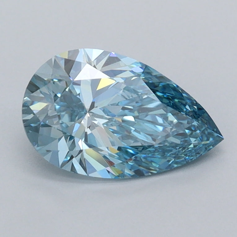 1.06 Carat Pear Shaped, Excellent Cut, VVS1 Clarity, IGI Certified Lab Grown Diamond