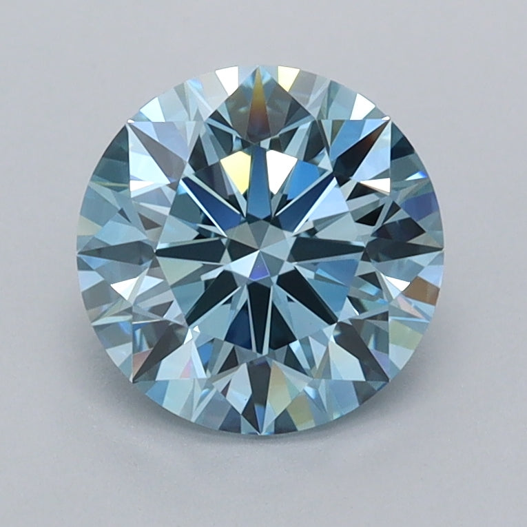 1.44 Carat Round Shaped, Ideal Cut, VVS2 Clarity, IGI Certified Lab Grown Diamond