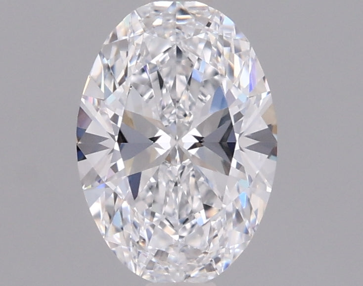 1.03 Carat Oval Shaped, Ideal Cut, D Color, VVS2 Clarity, IGI Certified Lab Grown Diamond