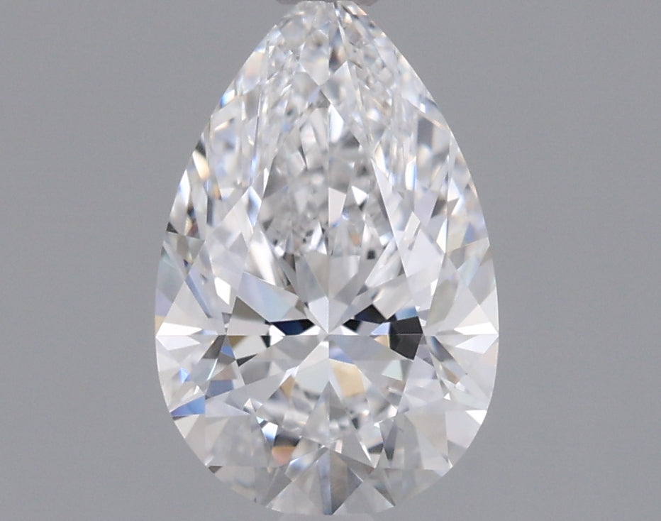 1.02 Carat Pear Shaped, Ideal Cut, D Color, VVS2 Clarity, IGI Certified Lab Grown Diamond