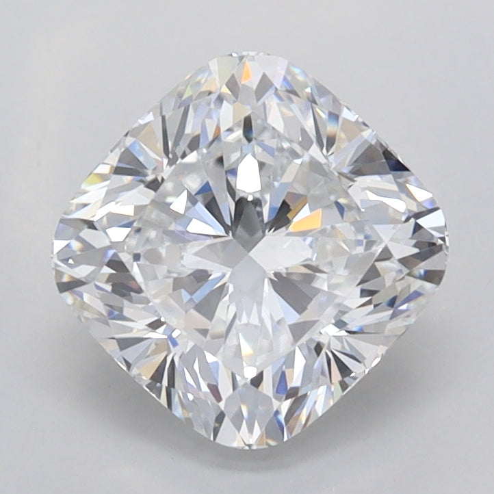 1.68 Carat Cushion Shaped, Excellent Cut, D Color, VVS1 Clarity, IGI Certified Lab Grown Diamond