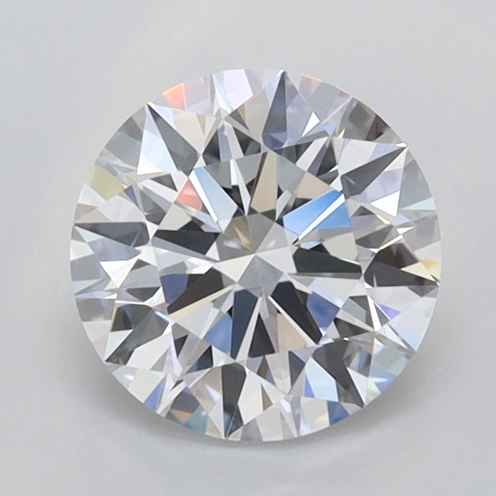 1.26 Carat Round Shaped, Ideal Cut, D Color, VVS1 Clarity, IGI Certified Lab Grown Diamond