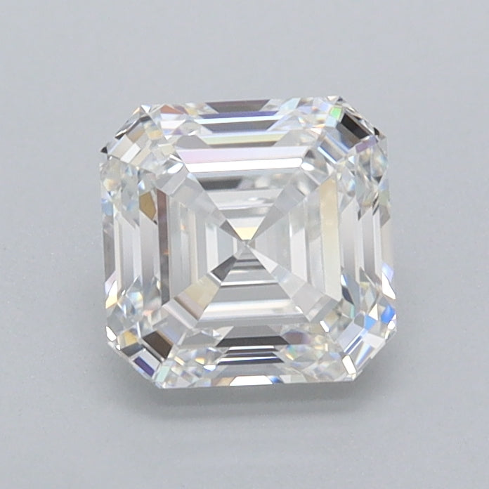 1.01 Carat Asscher Shaped, Ideal Cut, D Color, VVS1 Clarity, IGI Certified Lab Grown Diamond