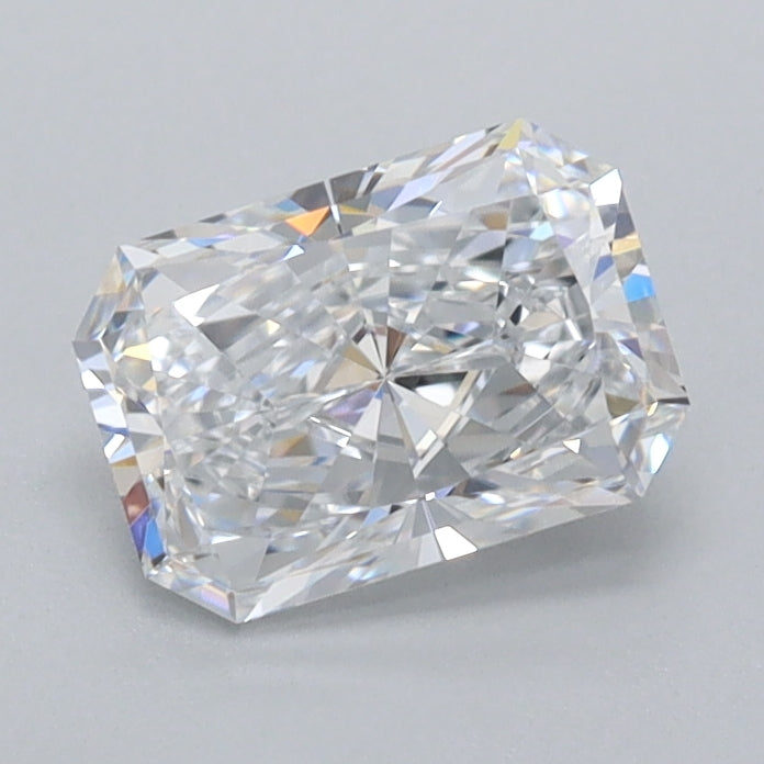 1.01 Carat Radiant Shaped, Ideal Cut, D Color, VVS1 Clarity, IGI Certified Lab Grown Diamond