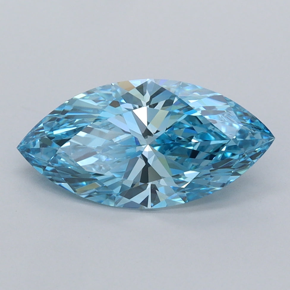 1.49 Carat Marquise Shaped, Ideal Cut, VVS1 Clarity, IGI Certified Lab Grown Diamond