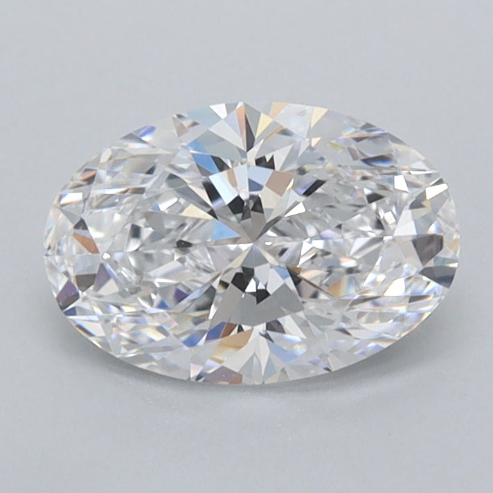 1.01 Carat Oval Shaped, Excellent Cut, D Color, FL Clarity, IGI Certified Lab Grown Diamond