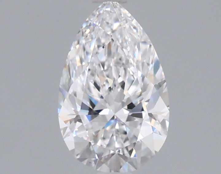 1.00 Carat Pear Shaped, Excellent Cut, D Color, FL Clarity, IGI Certified Lab Grown Diamond