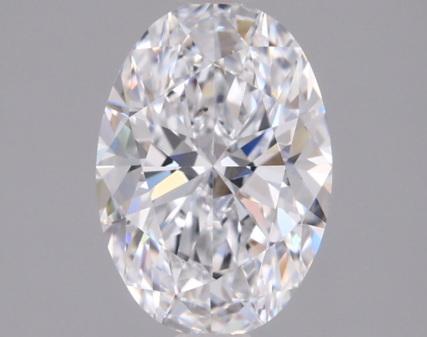 1.53 Carat Oval Shaped, Ideal Cut, D Color, VVS1 Clarity, IGI Certified Lab Grown Diamond