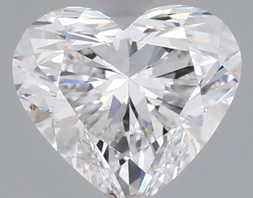 1.06 Carat Heart Shaped, Ideal Cut, D Color, VVS2 Clarity, IGI Certified Lab Grown Diamond