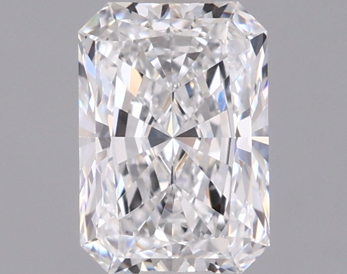 1.05 Carat Radiant Shaped, Ideal Cut, D Color, FL Clarity, IGI Certified Lab Grown Diamond