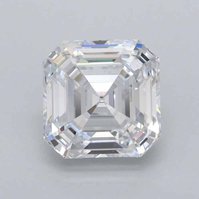 1.04 Carat Asscher Shaped, Ideal Cut, D Color, FL Clarity, IGI Certified Lab Grown Diamond