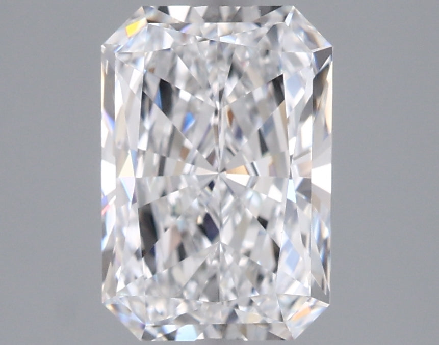 1.94 Carat Radiant Shaped, Ideal Cut, D Color, FL Clarity, IGI Certified Lab Grown Diamond