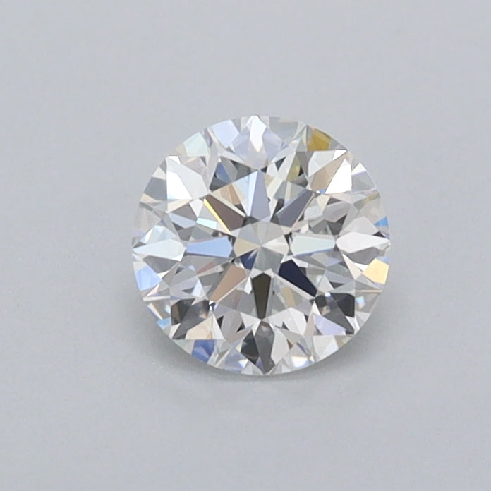 0.48 Carat Round Shaped, Excellent Cut, D Color, VVS2 Clarity, IGI Certified Lab Grown Diamond