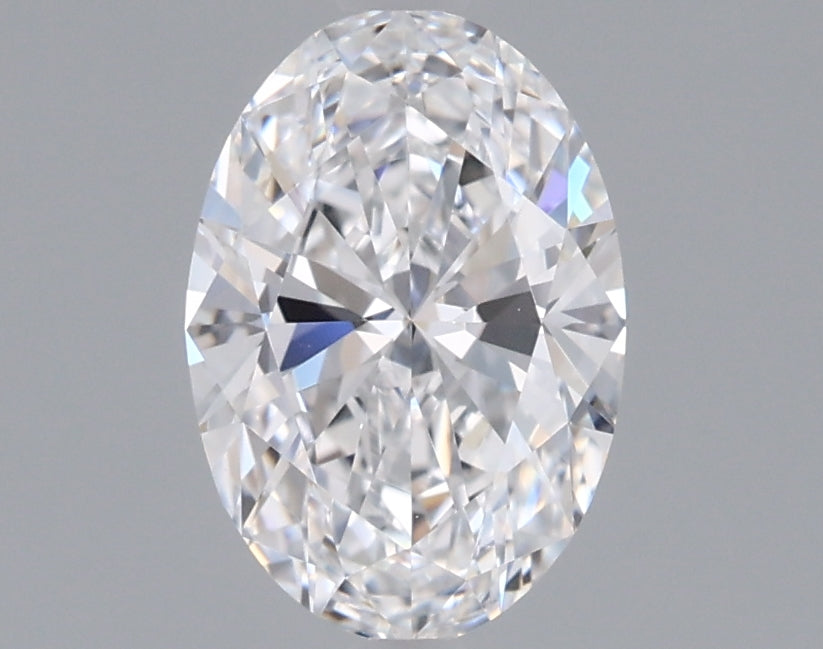 0.97 Carat Oval Shaped, Ideal Cut, D Color, VS1 Clarity, IGI Certified Lab Grown Diamond