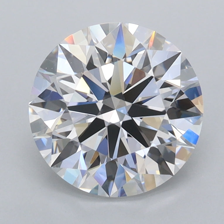 1.98 Carat Round Shaped, Ideal Cut, D Color, FL Clarity, IGI Certified Lab Grown Diamond
