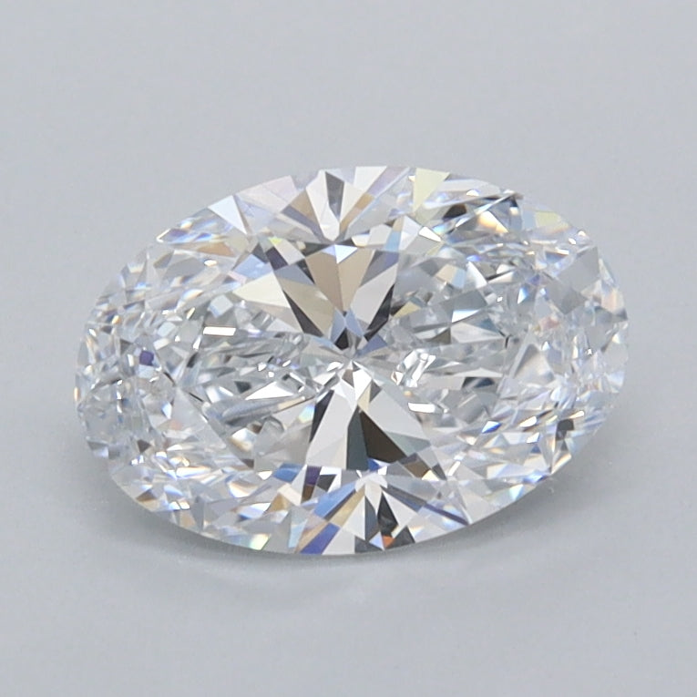 1.04 Carat Oval Shaped, Ideal Cut, D Color, VVS1 Clarity, IGI Certified Lab Grown Diamond