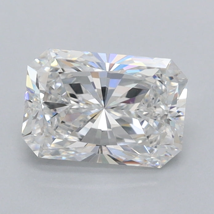 1.02 Carat Radiant Shaped, Excellent Cut, D Color, VVS1 Clarity, IGI Certified Lab Grown Diamond