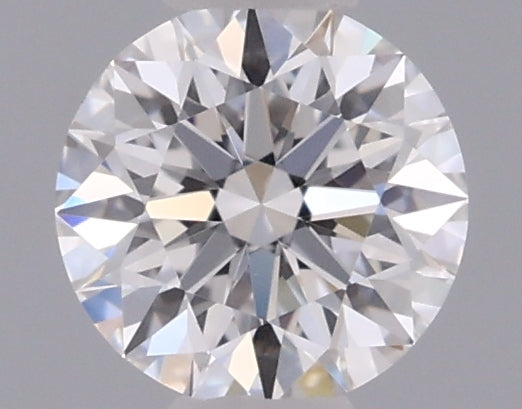 0.34 Carat Round Shaped, Excellent Cut, D Color, VVS2 Clarity, IGI Certified Lab Grown Diamond