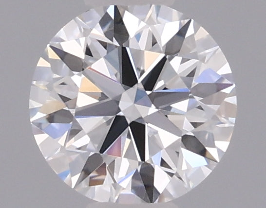 0.38 Carat Round Shaped, Ideal Cut, D Color, VVS1 Clarity, IGI Certified Lab Grown Diamond