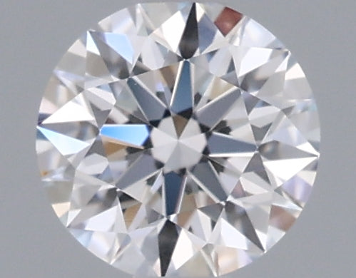 0.36 Carat Round Shaped, Ideal Cut, D Color, VVS2 Clarity, IGI Certified Lab Grown Diamond