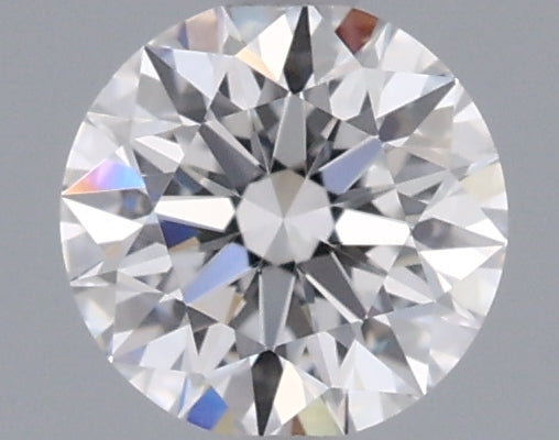 0.36 Carat Round Shaped, Ideal Cut, D Color, VVS2 Clarity, IGI Certified Lab Grown Diamond