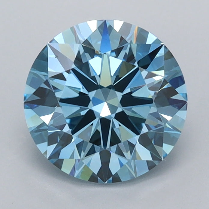 1.51 Carat Round Shaped, Ideal Cut, VVS2 Clarity, IGI Certified Lab Grown Diamond