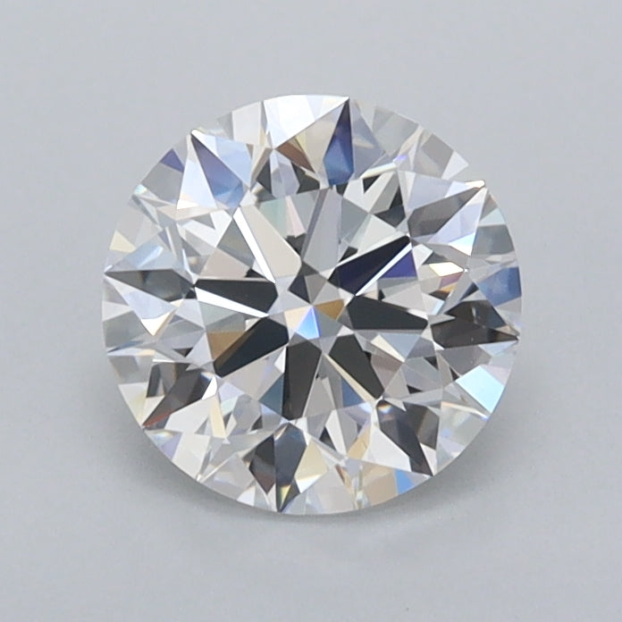 1.00 Carat Round Shaped, Ideal Cut, D Color, FL Clarity, IGI Certified Lab Grown Diamond