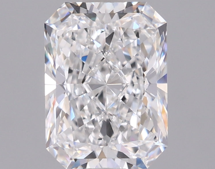 1.46 Carat Radiant Shaped, Ideal Cut, D Color, VVS1 Clarity, IGI Certified Lab Grown Diamond