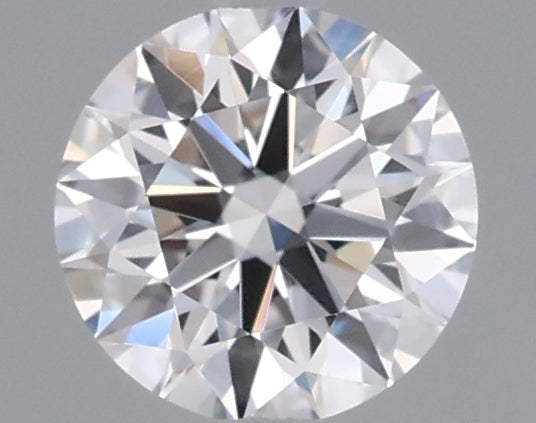 0.56 Carat Round Shaped, Ideal Cut, D Color, VVS2 Clarity, IGI Certified Lab Grown Diamond