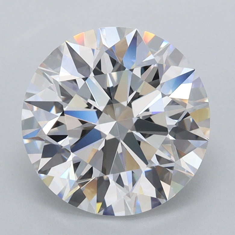 1.90 Carat Round Shaped, Ideal Cut, D Color, FL Clarity, IGI Certified Lab Grown Diamond
