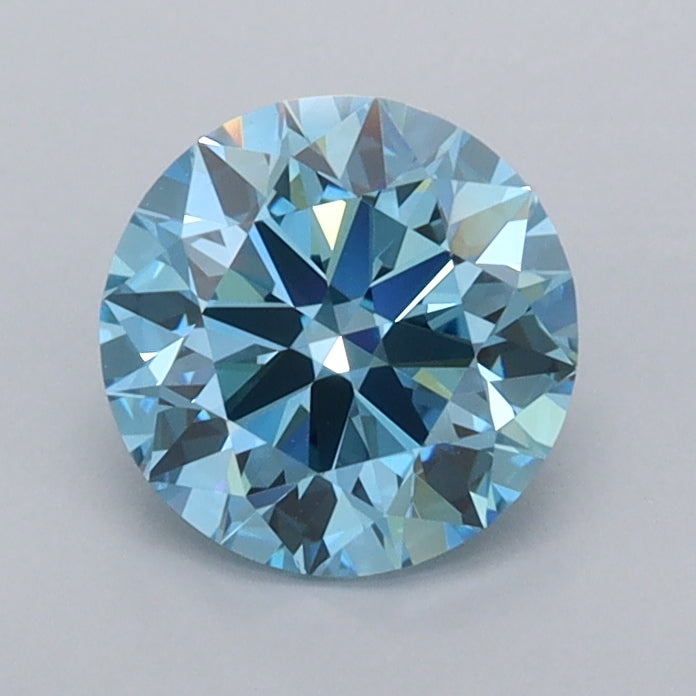 1.07 Carat Round Shaped, Excellent Cut, VVS2 Clarity, IGI Certified Lab Grown Diamond
