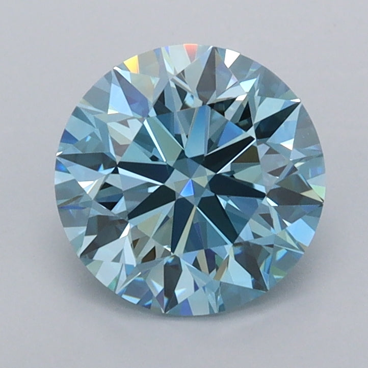 1.46 Carat Round Shaped, Ideal Cut, VVS1 Clarity, IGI Certified Lab Grown Diamond