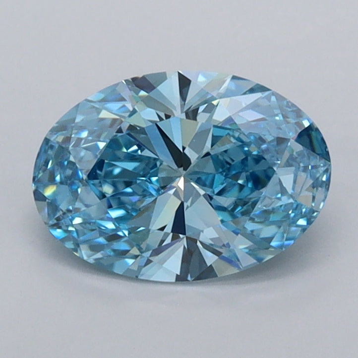 1.02 Carat Oval Shaped, Ideal Cut, VVS2 Clarity, IGI Certified Lab Grown Diamond